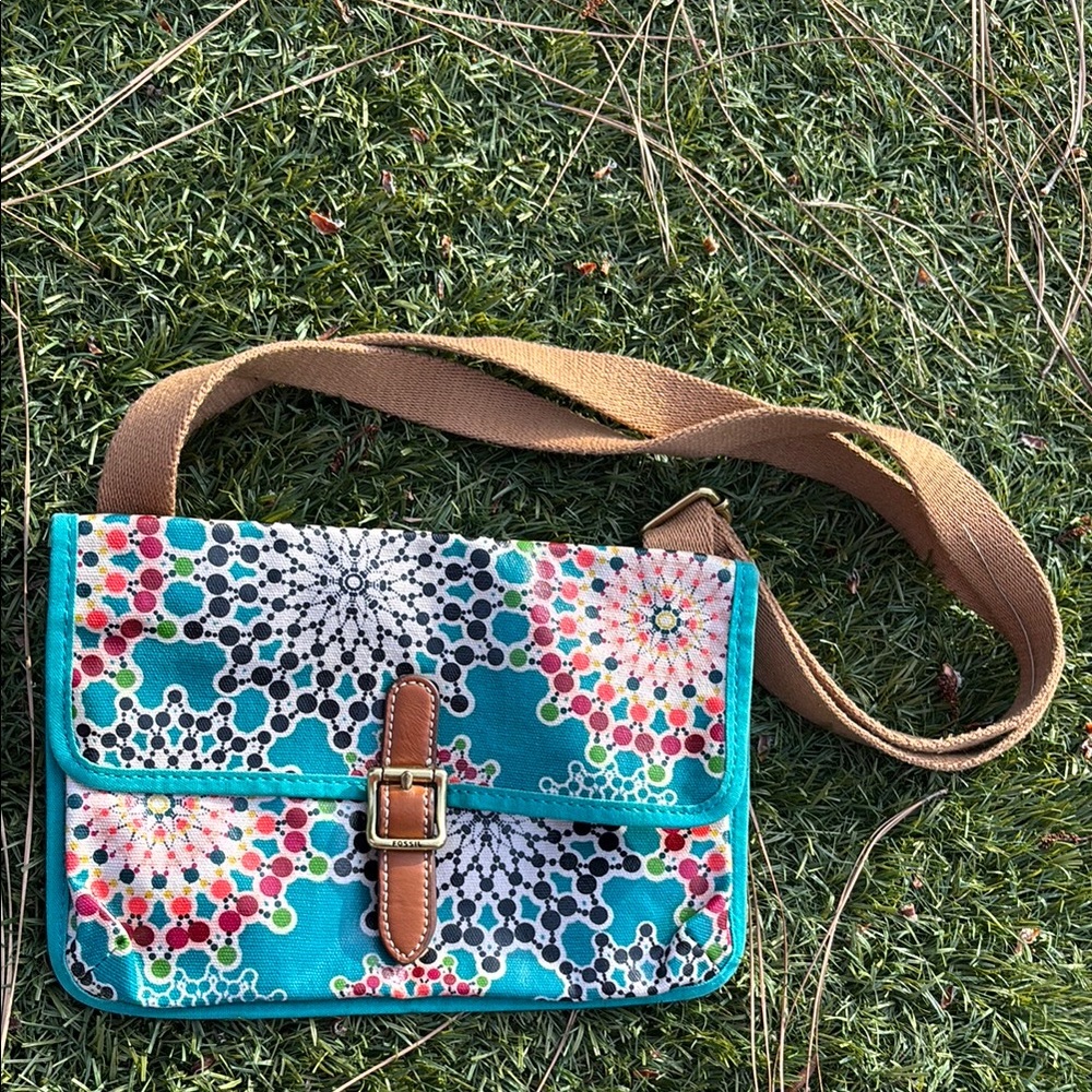 Colorful Patterned Women's Fossil Bag
